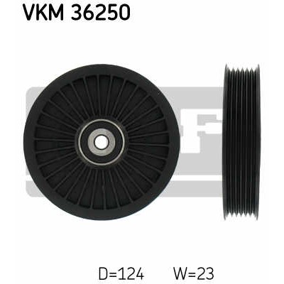 Слика на Лагер затегач лизгач канален ремен SKF VKM 36250 за Volvo S70 Saloon (P80) 2.0 Turbo - 210 коњи бензин