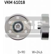 Слика 1 $на Лагер затегач лизгач канален ремен SKF VKM 61018