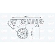 Слика 2 на лагер затегач линиски ремен IPD 15-3090