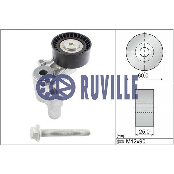 Слика на лагер затегач линиски ремен RUVILLE 55925 за Renault Express Box 1.1  (F401) - 45 коњи бензин