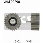 Слика 1 на Лагер затегач паразитен ребраст ремен SKF VKM 22390