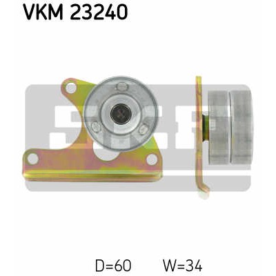 Слика на Лагер затегач паразитен ребраст ремен SKF VKM 23240 за Peugeot 305 Estate (581E) 1.9 Diesel - 65 коњи дизел