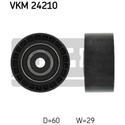 Слика на Лагер затегач паразитен ребраст ремен SKF VKM 24210 за Ford Mondeo 1 Estate (BNP) 1.8 i 16V - 115 коњи бензин