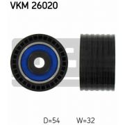 Слика 1 на Лагер затегач паразитен ребраст ремен SKF VKM 26020