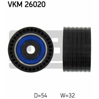 Слика на Лагер затегач паразитен ребраст ремен SKF VKM 26020 за Renault Laguna 2 (BG0-1) 2.0 16V - 133 коњи бензин