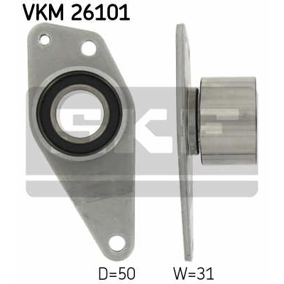 Слика на Лагер затегач паразитен ребраст ремен SKF VKM 26101 за Renault Laguna (B56,556) 1.8 (B56Z) - 94 коњи бензин