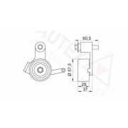 Слика 2 $на Лагер затегач ребраст ремен AUTEX 641671