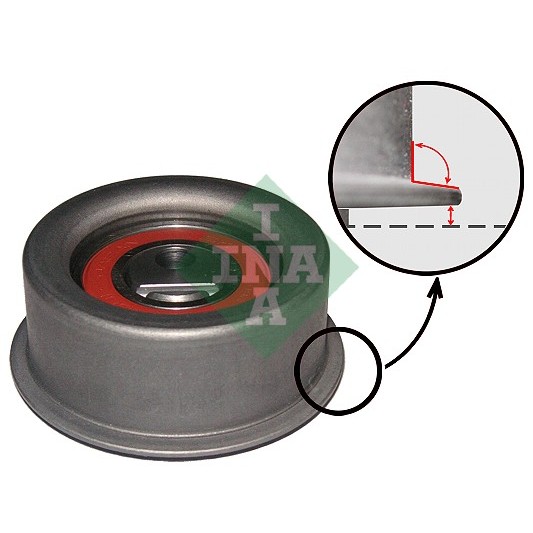 Слика на Лагер затегач ребраст ремен INA 531 0208 20