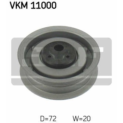 Слика на Лагер затегач ребраст ремен SKF VKM 11000 за VW Polo 3 Classic (6kv2) 75 1.6 - 75 коњи бензин