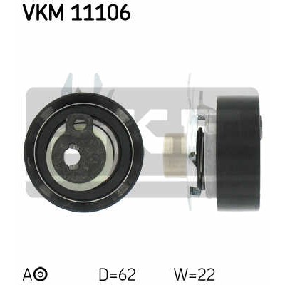 Слика на Лагер затегач ребраст ремен SKF VKM 11106 за VW Polo 3 Variant (6kv5) 1.4 - 60 коњи бензин