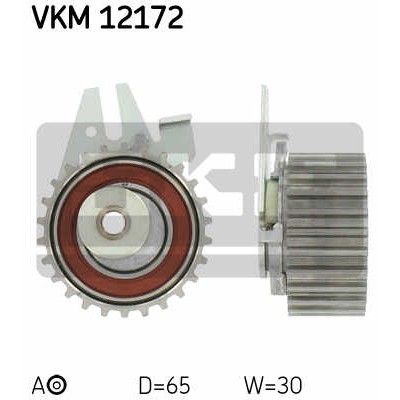 Слика на Лагер затегач ребраст ремен SKF VKM 12172 за Fiat Stilo 192 2.4 20V (192_XD1A) - 170 коњи бензин