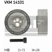 Слика 1 на Лагер затегач ребраст ремен SKF VKM 14101