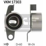 Слика 1 $на Лагер затегач ребраст ремен SKF VKM 17303