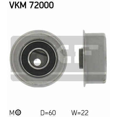 Слика на Лагер затегач ребраст ремен SKF VKM 72000