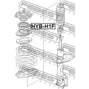 Слика 2 на лагер на амортизер FEBEST HYB-H1F