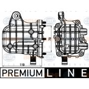 Слика 1 на Ладник, ЕГР систем HELLA BEHR  SERVICE  PREMIUM LINE 8ME 376 745-271