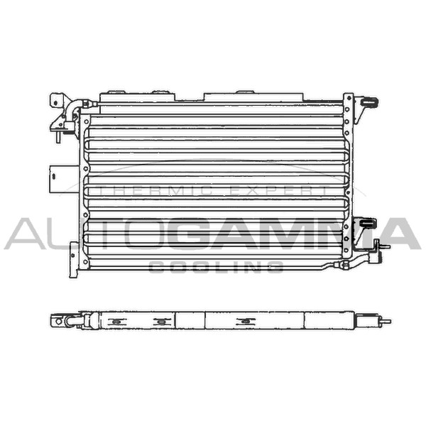 Слика на Ладник за клима AUTOGAMMA 101586