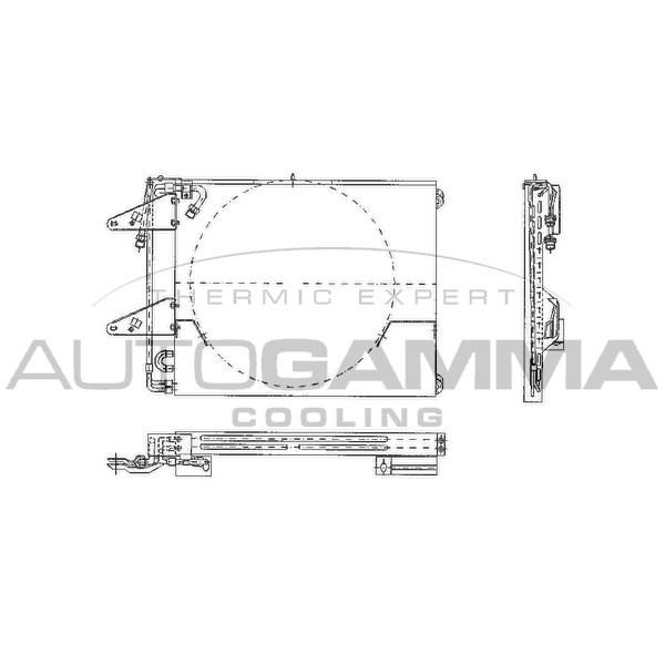 Слика на Ладник за клима AUTOGAMMA 102614