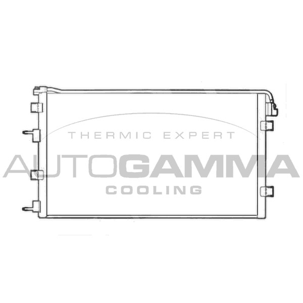 Слика на Ладник за клима AUTOGAMMA 104977 за CHRYSLER SEBRING Sedan JR 2.4 - 152 коњи бензин