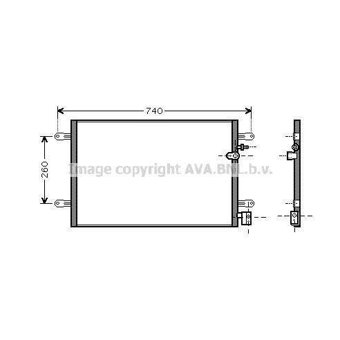 Слика на Ладник за клима AVA QUALITY COOLING AI5237