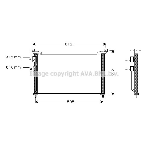 Слика на Ладник за клима AVA QUALITY COOLING AU5136