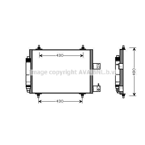 Слика на Ладник за клима AVA QUALITY COOLING CNA5213D