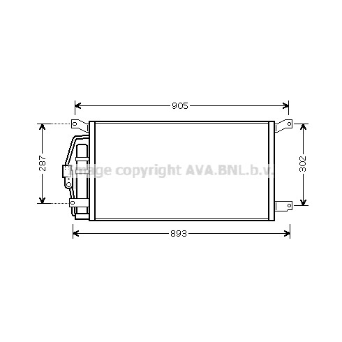 Слика на Ладник за клима AVA QUALITY COOLING CT5031D