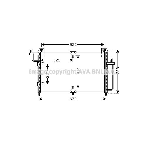 Слика на Ладник за клима AVA QUALITY COOLING DW5065