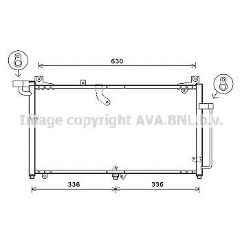 Слика на Ладник за клима AVA QUALITY COOLING DW5127