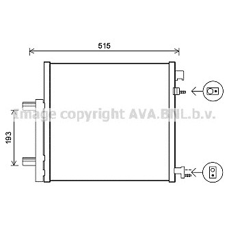 Слика на Ладник за клима AVA QUALITY COOLING DWA5140D