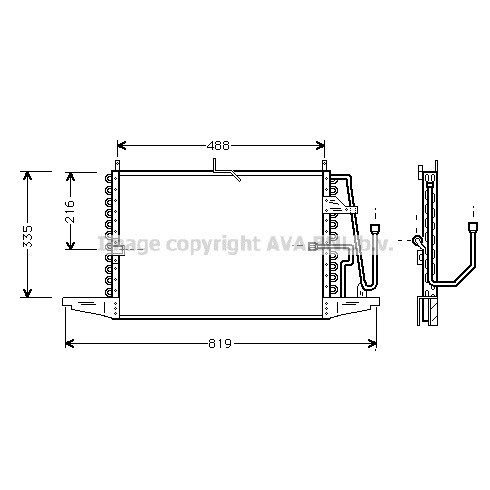 Слика на Ладник за клима AVA QUALITY COOLING FD5241