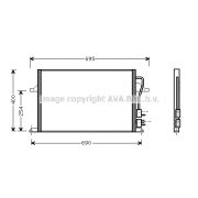 Слика 1 на Ладник за клима AVA QUALITY COOLING FD5259