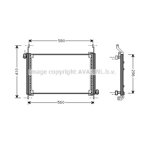 Слика на Ладник за клима AVA QUALITY COOLING FT5127