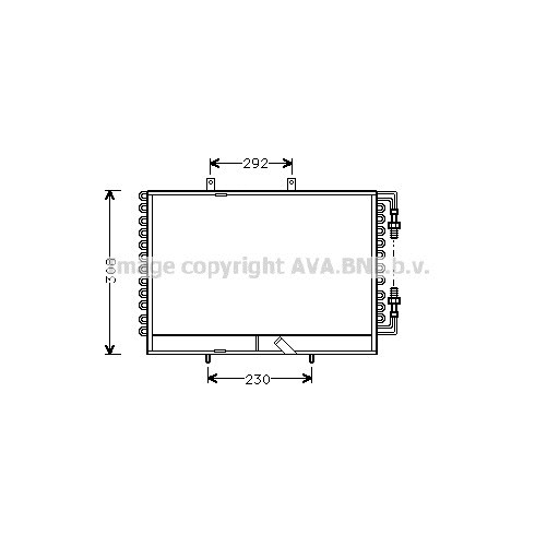 Слика на Ладник за клима AVA QUALITY COOLING FT5146 за Fiat Uno (146 A,E) 1983 60 1.1 (146A.EG) - 58 коњи бензин