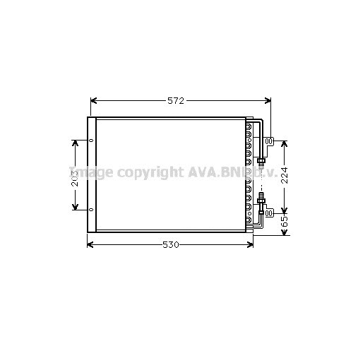 Слика на Ладник за клима AVA QUALITY COOLING FT5155