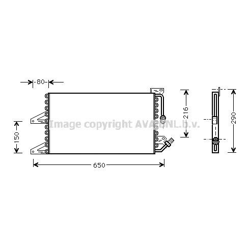 Слика на Ладник за клима AVA QUALITY COOLING FT5205