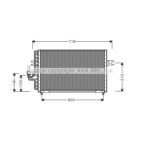 Слика на Ладник за клима AVA QUALITY COOLING HY5042