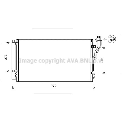 Слика на Ладник за клима AVA QUALITY COOLING HYA5246D