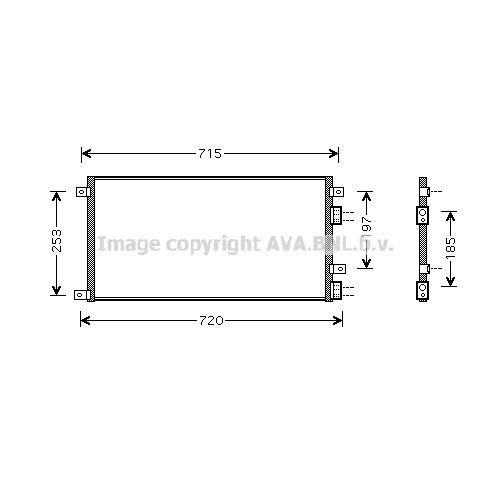 Слика на Ладник за клима AVA QUALITY COOLING IVA5058