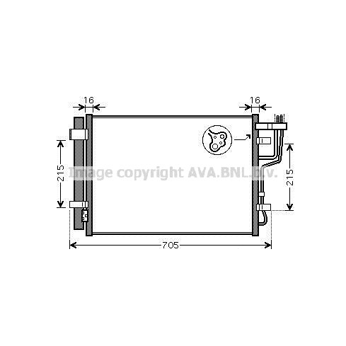 Слика на Ладник за клима AVA QUALITY COOLING KA5102D