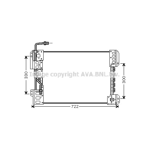 Слика на Ладник за клима AVA QUALITY COOLING ME5210