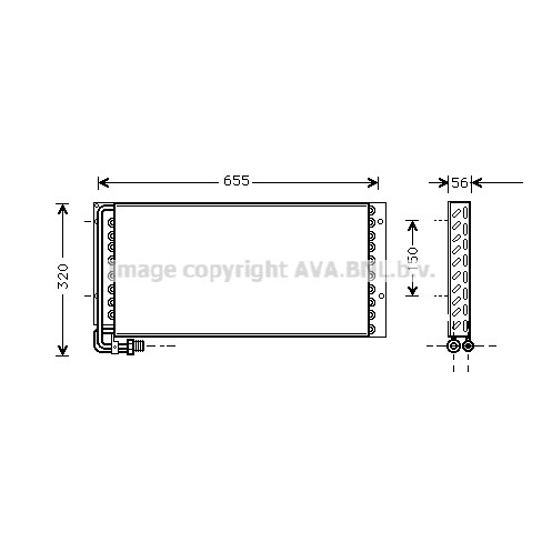 Слика на Ладник за клима AVA QUALITY COOLING MN5011