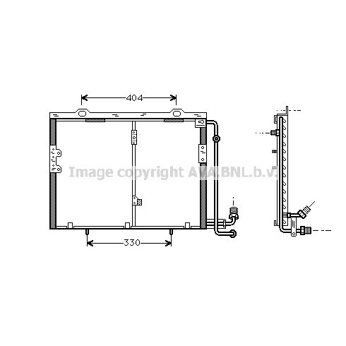 Слика на Ладник за клима AVA QUALITY COOLING MS5290