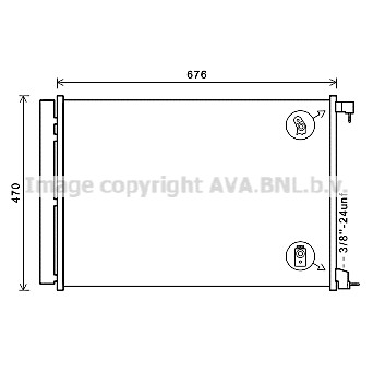 Слика на Ладник за клима AVA QUALITY COOLING MS5678D