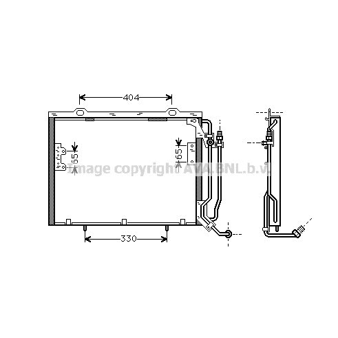 Слика на Ладник за клима AVA QUALITY COOLING MSA5279