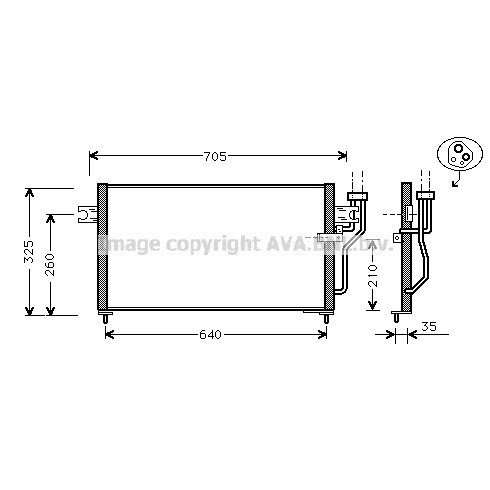 Слика на Ладник за клима AVA QUALITY COOLING MT5105