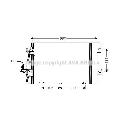 Слика на Ладник за клима AVA QUALITY COOLING OL5366D