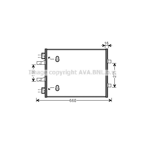 Слика на Ладник за клима AVA QUALITY COOLING OL5480