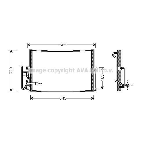 Слика на Ладник за клима AVA QUALITY COOLING OLA5274