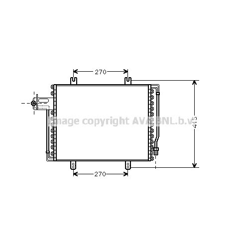 Слика на Ладник за клима AVA QUALITY COOLING RT5193